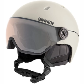 Casque de Ski Sinner Titan Visor Trans / Matte Lt Grey-59 - 62 cm
