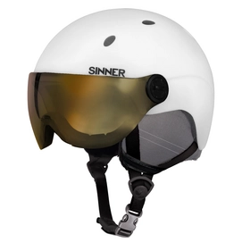 Casque de Ski Sinner Titan Visor Matte White 2020