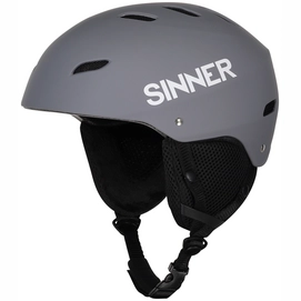 Skihelm Sinner Bingham Rental Grey / White