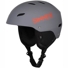 Skihelm Sinner Bingham Rental Grey / Red