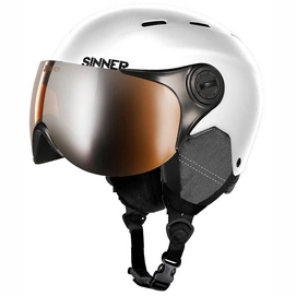 Skihelm Sinner Typhoon Visor Matte White 21