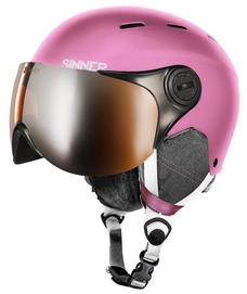 Skihelm Sinner Typhoon Visor Matte Pink