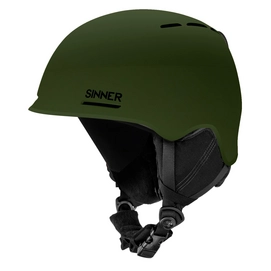Ski Helmet Sinner Fortune Kids Matte Moss Green