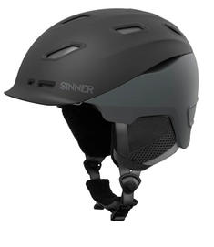 Ski Helmet Sinner Moonstone Kids Matte Black Grey