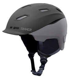 Skihelm Sinner Moonstone Matt Black Dark Grey 2020