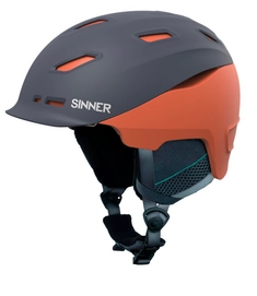 Skihelm Sinner Moonstone Kids Midnight Orange