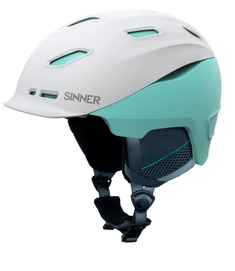 Ski Helmet Sinner Moonstone Kids Matte White Mint