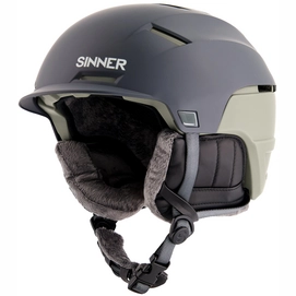 Casque de Ski Sinner Beartooth Matte Dk Grey / Lt Grey