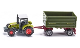 Siku Tractor Met Aanhangwagen