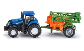 Siku Tractor Met Veldspuitwagen