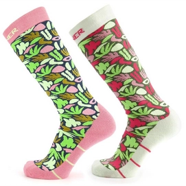 Chaussette de Ski Sinner Nature Double Pack Femme Vert