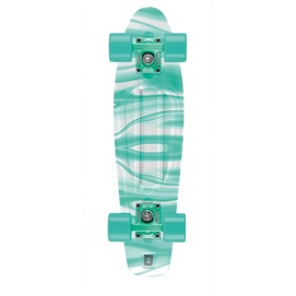 Skateboard Osprey 27" Marble Turquoise Plastic