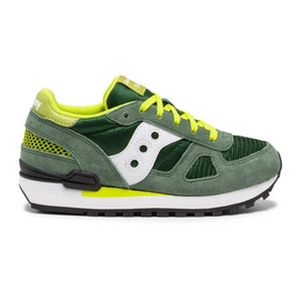 Basket Saucony Enfants Shadow Original Vert Blanc