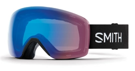 Masque de ski Smith Skyline Black / ChromaPop Storm Rose Flash Noir