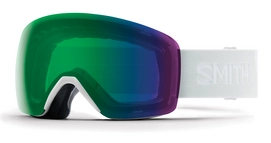Skibril Smith Skyline White Vapor / ChromaPop Everyday Green Mirror