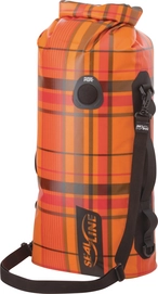 Draagtas Sealline Discovery Deck Bag 20L Orange Plaid