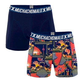 Boxershorts Muchachomalo Super Nintendo Print Blue Herren (2-teilig)