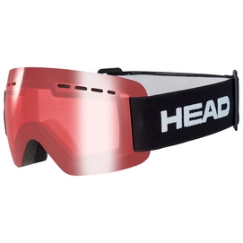 Skibril HEAD Solar Junior Black / Red