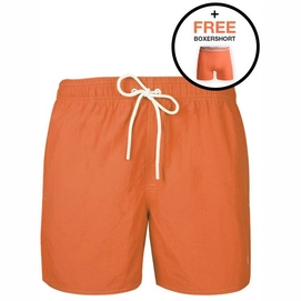 Swimming Trunks Muchachomalo Solid Men Papaya