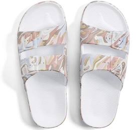 Slipper Freedom Moses Kids Fancy Sonora White