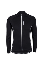 Fietsshirt Santini Ora Long Sleeve Jersey Black