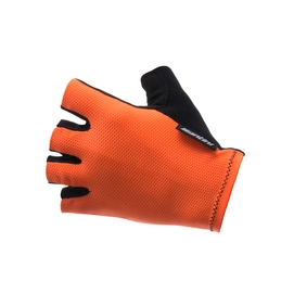 Fietshandschoen Santini Men Brisk Micromesh Riding Fluo Orange