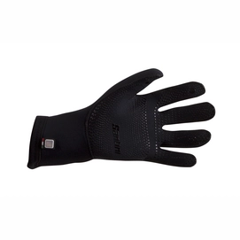 Gants de Cyclisme Santini Blast Neoprene Gloves Black