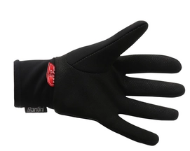 Fietshandschoen Santini Men X-Free Winter Windstopper Black
