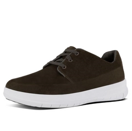 Sneaker FitFlop Sporty-Pop Men Suede Camouflage Green