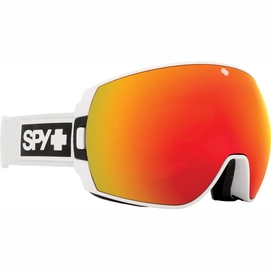 Skibril SPY Legacy Matte White / HD Plus Bronze / Red Sprectra Mirror