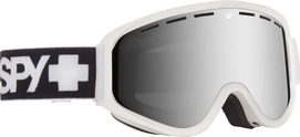 Skibril SPY Woot Matte White / HD Bronze / Silver Spectra Mirror