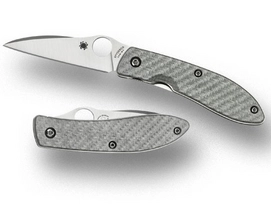 Folding Knife Spyderco Air Gayle Bradley Grey