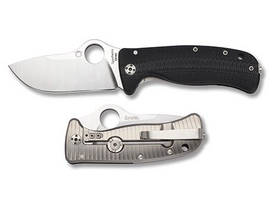 Vouwmes Spyderco Lil Lionspy G-10/Ti PE