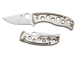 Vouwmes Pits Ti PE Spyderco
