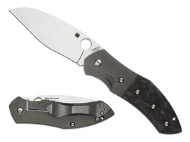 Folding Knife Spyderco Myrtle Carbon Fiber