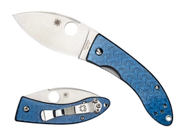 Folding Knife Spyderco Lil Lum Nishijin Folder