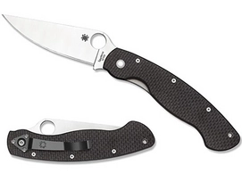 Folding Knife Spyderco Military Carbon Fiber