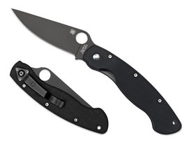 Vouwmes Spyderco Military Black