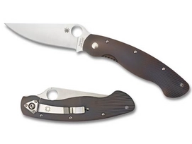 Vouwmes Spyderco Military Titanium