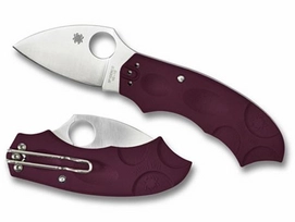 Vouwmes Meerkat Burgundy Bruin Spyderco