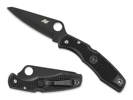 Vouwmes Spyderco Pacific Salt Black Blade