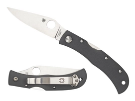 Vouwmes Spyderco Baby Horn G10 Grey