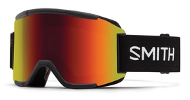 Skibrille Smith Squad Black Frame Red Sol-X Mirror