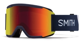Ski Goggles Smith Squad Ink Stratus / Red Sol-X Mirror