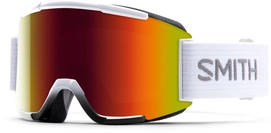 Skibril Smith Squad White Frame/Red Sol X Mirror/Yellow Lens