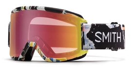 Skibril Smith Squad Ripped Frame Red Sensor Mirror