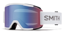 Skibril Smith Squad White Frame Blue Sensor Mirror