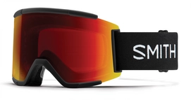 Masque de ski Smith Squad XL Black / ChromaPop Sun Red Mirror 2018 Noir
