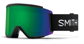 Masque de ski Smith Squad XL Black / ChromaPop Sun Green Mirror 2018 Noir