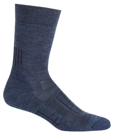 Sokken Icebreaker Mens Hike Medium Crew Fathom Heather Sea Blue
